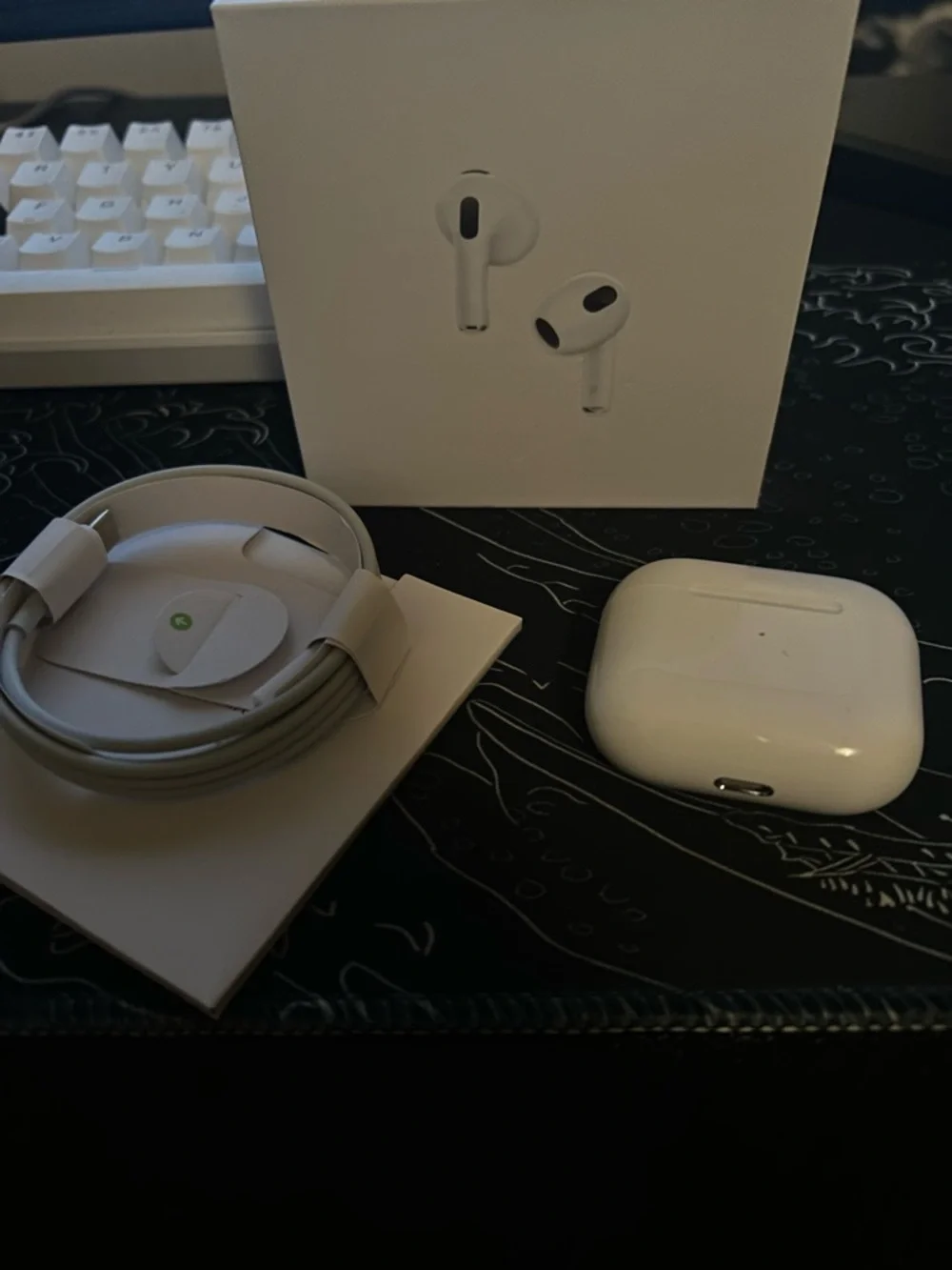 Apple AirPods Pro 2 Wireless Earbuds with Charging Case (White)